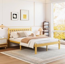 Hunlostten Double Bed Frame