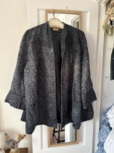 1940 black silk chinese swing - 1940,