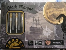 Target Japan Black Marque Warrior SP 90% Tungsten Steel Tip Darts 23 gram