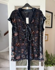 Beth Terrell QVC Navy Silk