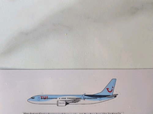Tui boeing 737 - boeing, vinyl