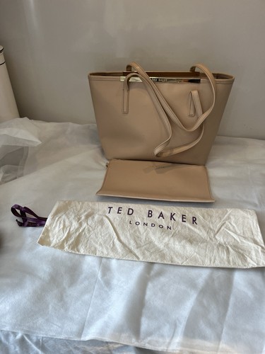 Ted baker nude leather tote - baker,
