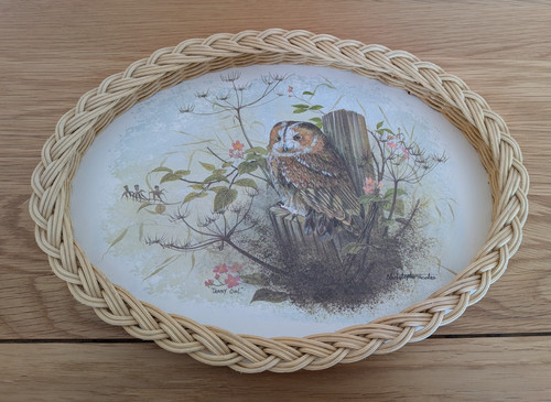 Vintage oval serving - vintage,