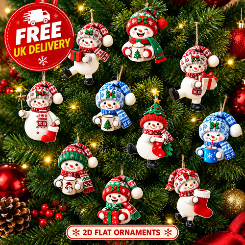15pcs christmas snowman - christmas,