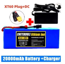 48V Battery Pack 200AH Li ion Battery for Electric Bike Motor with 20A BMS