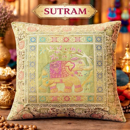 Indian brocade elephant - brocade,