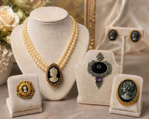 Lot vintage antique - vintage, jewelry