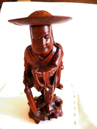 Chinese hand carved wood