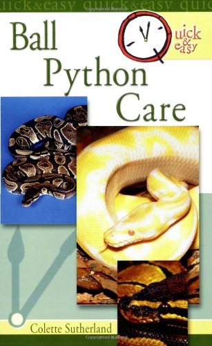 Ball python care - python, and