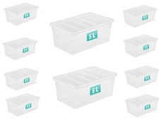 Plastic ladies shoe box - x,