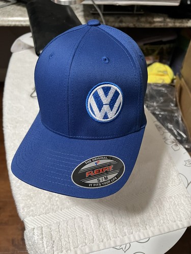 Blue color volkswgen hat - volkswgen,