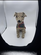 Coach signature stuffed dog