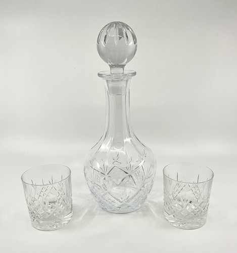 Lead crystal decanter and - crystal, 2