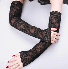 Extra Long Fingerless Gloves