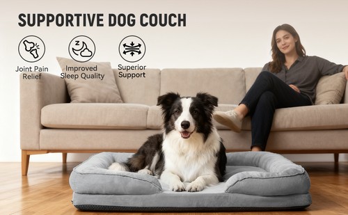 Dog bed orthopedic with - dog,