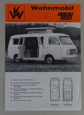 Prospektblatt Weinsberg / Fiat