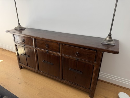 Chinese elm sideboard 188cm - chinese,