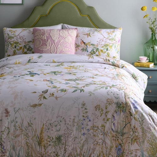 Country garden foliage duvet - garden,