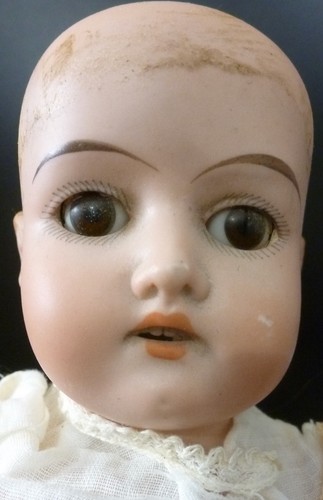 33cm antique doll - /,