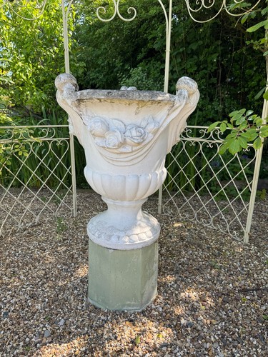 Large vintage composite stone - large,