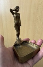 Antique Art Deco Bronze Nude