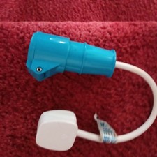 CARAVAN / MOTORHOME - 13 AMP Plug Conversion To 16 AMP Socket  Used