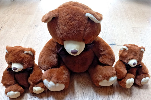 Large teddy bear - 2, cubs