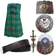 Scottish Kilt Outfit Set Irish