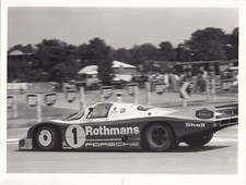 ROTHMANS PORSCHE 956 LE MANS 24 HOURS 1983 ICKX & BELL ORIGINAL PERIOD PHOTO
