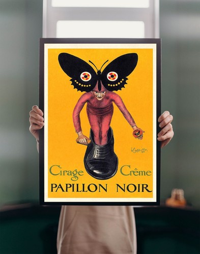 Papillon noir 1921 poster - papillon,