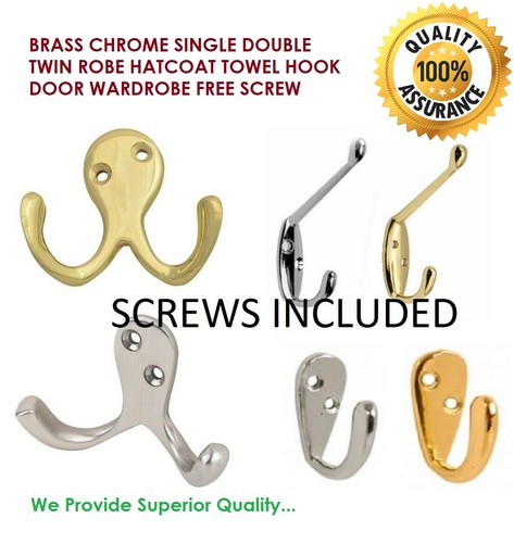 Brass chrome single double - brass,
