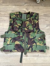 British Army Dpm Camouflage Body Armour Cover Only air soft paint ball Ex Army ￼