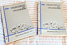 Ford Escort & Orion Genuine Factory Repair Workshop Manuals Vol 1 & 2  XR3i 1.6i