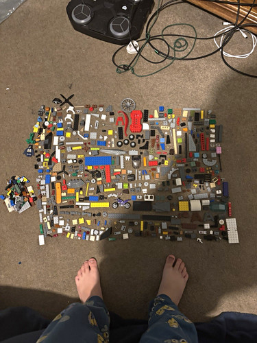 Lego bulk lot mixed loose - lego,