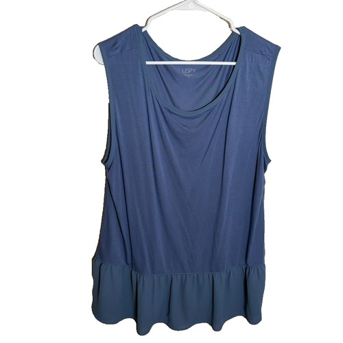 Loft tank top women - loft, blue
