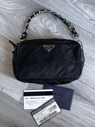 Vintage nylon prada mini bag - vintage,