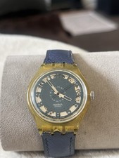 Vintage Swatch Swiss Automatic 1991 Watch Brand New Battery Fitted