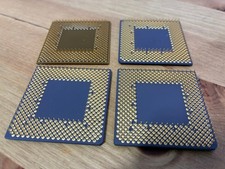 Vintage Retro AMD CPUs x4, Heatsink &Fan Cooler x3