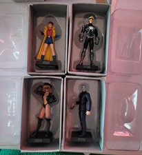 Marvel Eaglemoss Figurines: Jubilee, Havok, Titania and Chameleon Boxed