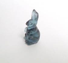 Antique CZECH Glass CRACKERJACK Cracker Jack Charm Bunny Rabbit