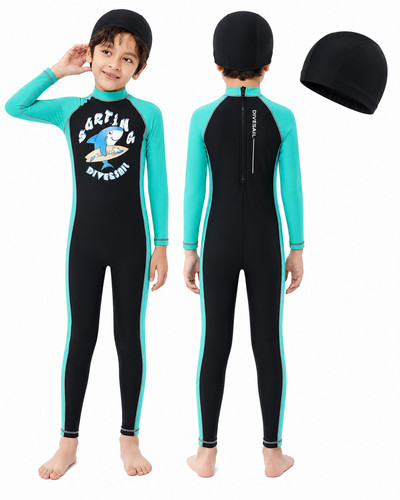 Kids full body wetsuit uv50 - full, uv50+