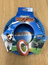 (U) Chuckit! Rugged Fetch Wheel For Dogs Throw & Fetch Toys, Blue