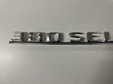 Genuine Mercedes 380SEL boot badge, emblem 126 817 0415