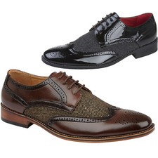 Mens Brogue Formal Stylish