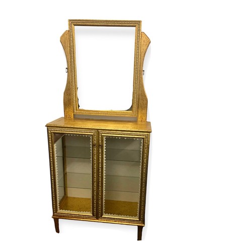 Mongelli made gold leaf curio - gold-leaf,