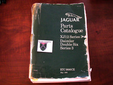 Jaguar Parts Catalogue XJ12