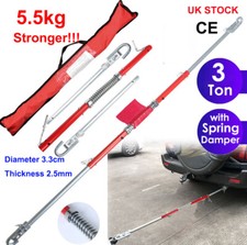 3 Ton Vehicle Recovery Tow Pole 5.5kg Ridged Towing Bar for Car Vans SUV TUV GS