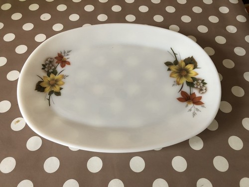 Autumn glory pyrex platter - autumn,
