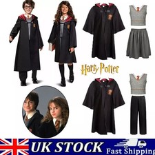 Harry Potter Hermione Granger Gryffindor Kids Cosplay Uniform Set Fancy Costum~~