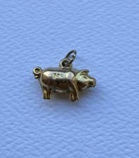 9ct Gold Vintage Pig Piggy